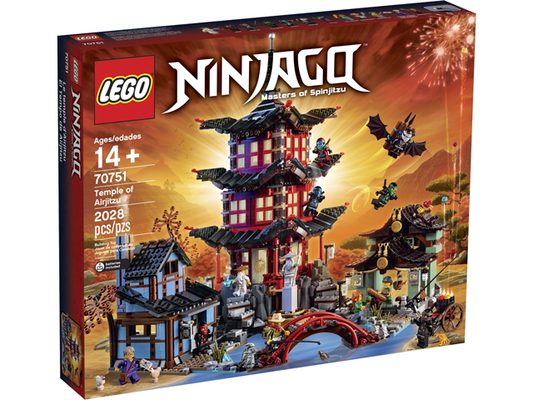LEGO Ninjago Temple of Airjitzu Set #70751 BRAND NEW