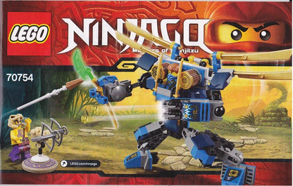 LEGO Ninjago Electro Mech Set #70754 Includes Minifigures and Instructions
