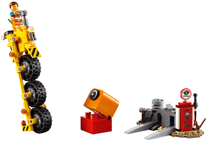 LEGO Movie Emmet's Thricycle Set #70823 Includes Minifigure and Instructions