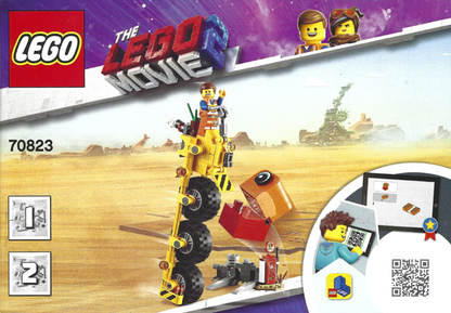LEGO Movie Emmet's Thricycle Set #70823 Includes Minifigure and Instructions