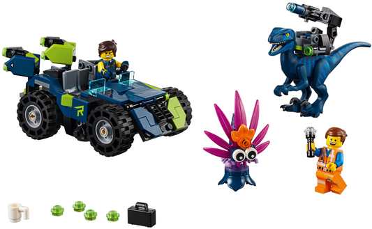 LEGO Movie Rex's Rex-Treme Offroader Set #70826 Includes Minifigures and Instructions