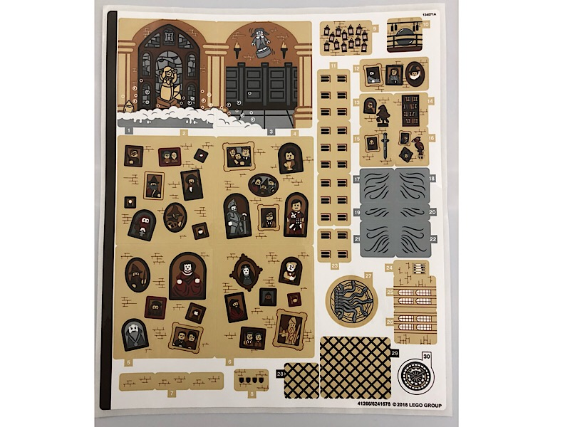 LEGO Marvel Superheroes - Spider-Man Web Warriors Ultimate Bridge Battle - Sticker Sheet Only for Set #76057