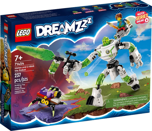 LEGO DREAMZzz Mateo and Z-Blob the Robot Mech Set #71454  BRAND NEW IN BOX!