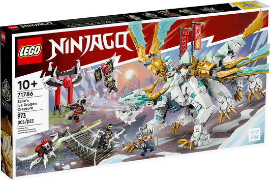 LEGO Ninjago Zane's Ice Dragon Creature Set #71786 BRAND NEW IN BOX