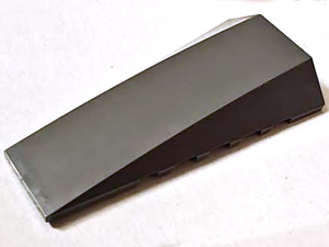 LEGO Curved Wedge 8x4 Black