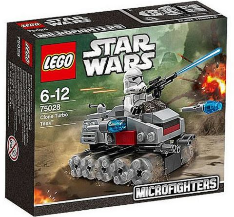 LEGO Star Wars Clone Turbo Tank Microfighter Set #75028 BRAND NEW