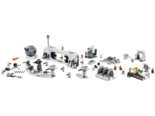 LEGO Star Wars UCS Assault on Hoth Set #75098 Includes Instructions & Minifigures