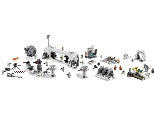 LEGO Star Wars UCS Assault on Hoth Set #75098 Includes Instructions & Minifigures