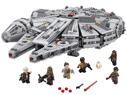 LEGO Star Wars Millennium Falcon Set #75105 As Pictured