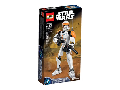 LEGO Star Wars Clone Commander Cody Buildable Figure BRAND NEW Set #75108