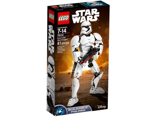 LEGO Star Wars First Order Stormtrooper Buildable Figure BRAND NEW Set #75114
