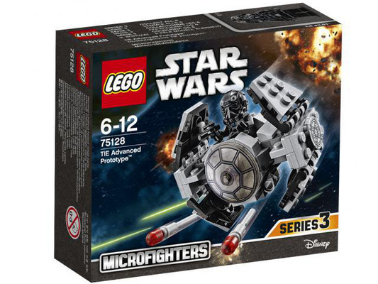 LEGO Star Wars Microfighters TIE Advanced Prototype BRAND NEW Set #75128
