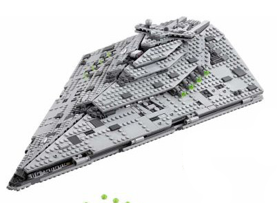 LEGO Star Wars First Order Star Destroyer Set #75190 Includes Instructions , no Minifigures