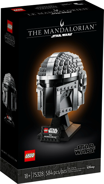 LEGO Star Wars The Mandalorian Helmet Set #75328 BRAND NEW IN BOX