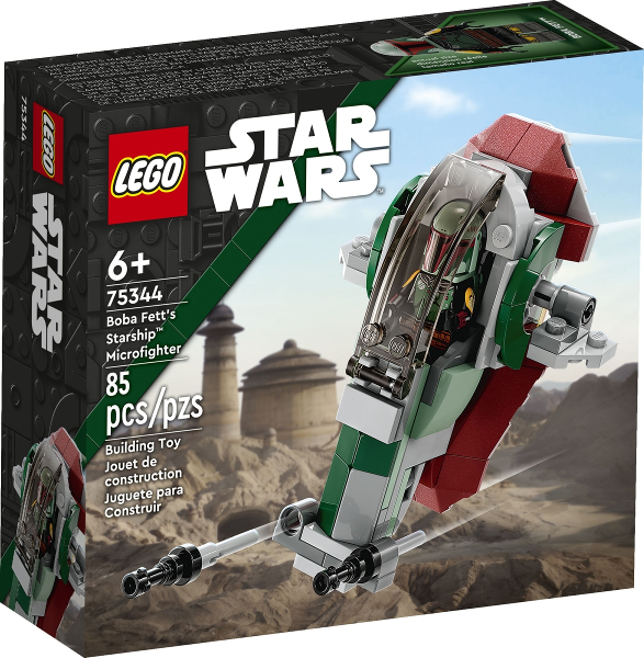 LEGO Star Wars Boba Fett's Starship Microfighter SET #75344 BRAND NEW IN BOX