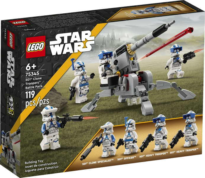 LEGO Star Wars 501st Clone Troopers Battle Pack SET #75345 BRAND NEW IN BOX