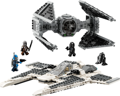 LEGO Star Wars Mandalorian Fang Fighter vs TIE Interceptor Set #75348 BRAND NEW IN BOX