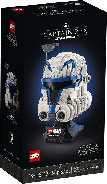 LEGO Star Wars Captain Rex Helmet Set #75349 BRAND NEW IN BOX