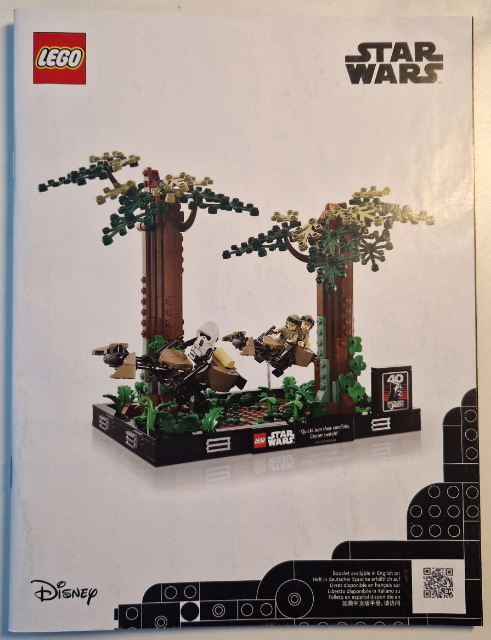 LEGO Star Wars Endor Speeder Chase Set #75353 with Box and Instructions