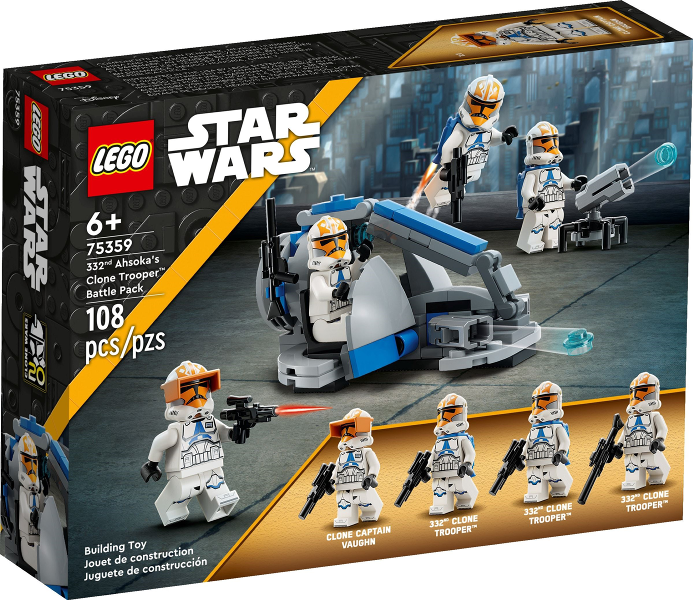 LEGO Star Wars 332nd Ahsoka's Clone Trooper Battle Pack Set #75359 BRAND NEW IN BOX