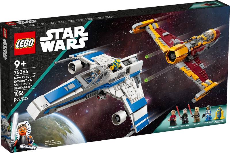 LEGO Star Wars New Republic E-Wing vs. Shin Hati's Starfighter Set #75364 BRAND NEW IN BOX