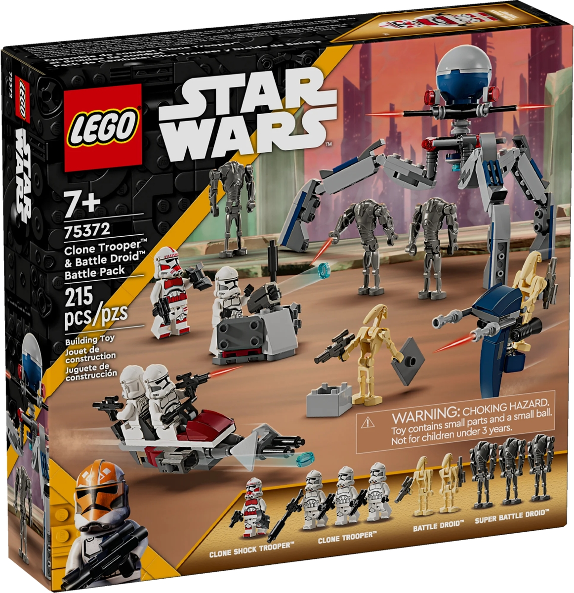 LEGO Star Wars Clone Trooper and Battle Droid Battle Pack Set #75372 BRAND NEW IN BOX