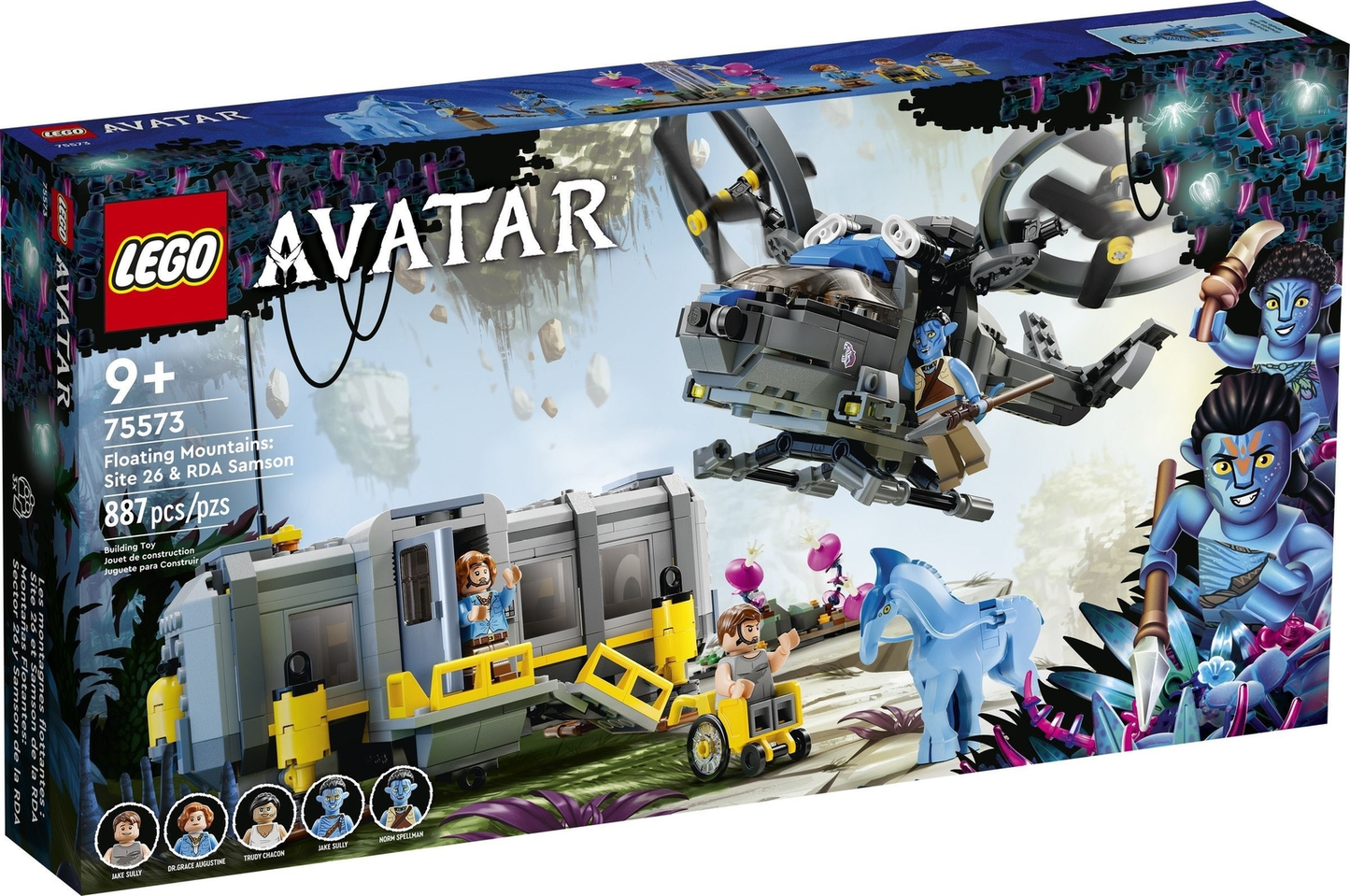 LEGO Avatar Floating Mountains Site 26 and RDA Samson Set #75573 BRAND NEW IN BOX