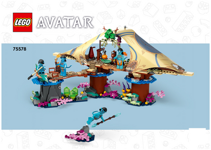 LEGO Avatar Metkayina Reef Home Set #75578