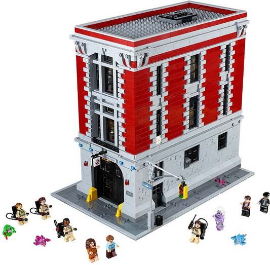 LEGO Ghostbusters Firehouse Headquarters Set #75827 Includes Minifigures and Instructions