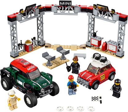 LEGO Speed Champions Mini Cooper Set #75894 As Pictured