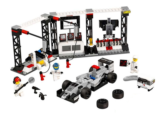 LEGO Speed Champions McLaren Mercedes Pit Stop Set #75911 Includes Minifigures and Instructions
