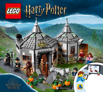 LEGO Harry Potter Hagrid's Hut - Buckbeak's Rescue Set #75947