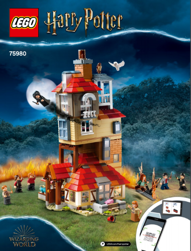 LEGO Harry Potter Attack on the Burrow Set #75980