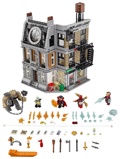 LEGO Marvel Superheroes Sanctum Sanctorum Showdown Set #76108 Includes Minifigures and Instructions