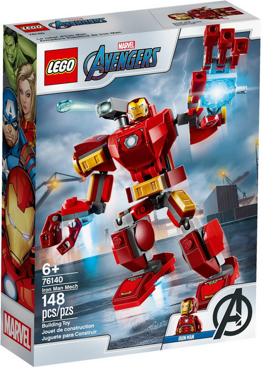 LEGO Marvel Superheroes Iron Man Mech Set #76140 BRAND NEW