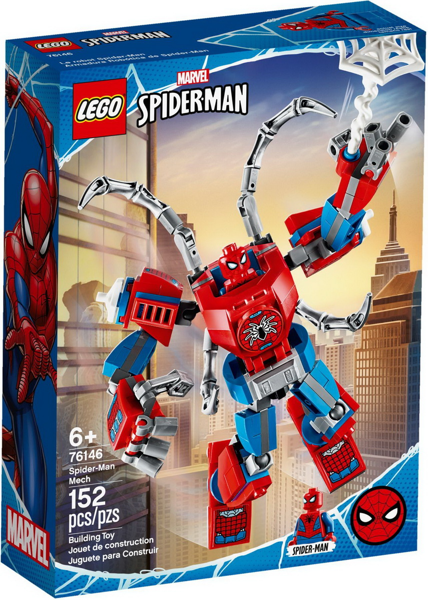 LEGO Marvel Superheroes Spider-Man Mech Set #76146 BRAND NEW
