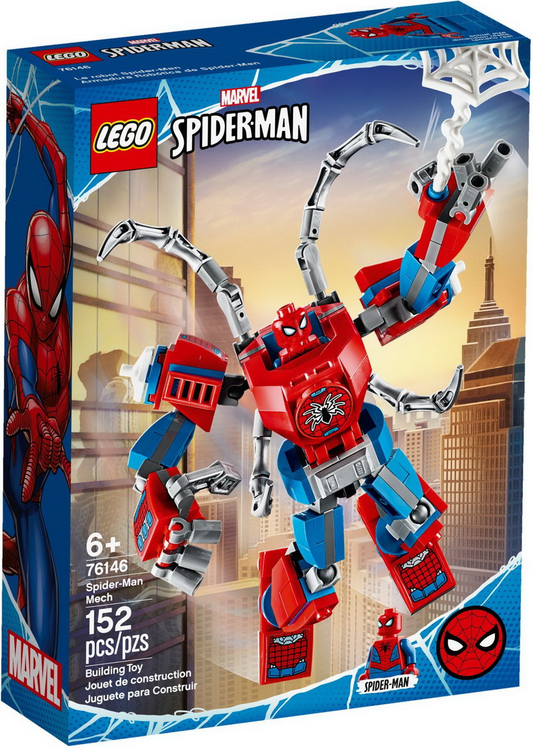 LEGO Marvel Superheroes Spider-Man Mech Set #76146 BRAND NEW