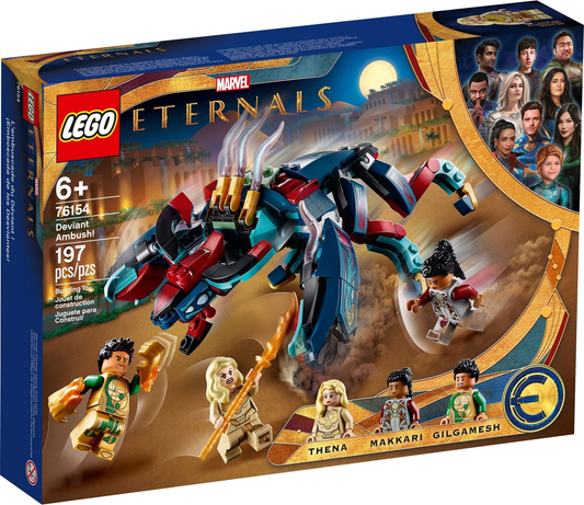 LEGO Marvel Superheroes Eternals Deviant Ambush Set #76154 BRAND NEW
