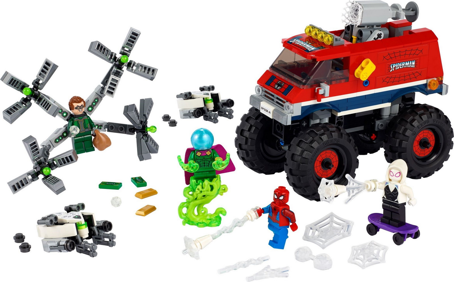 LEGO Marvel Superheroes Spider-Man's Monster Truck vs Mysterio Set #76174 BRAND NEW