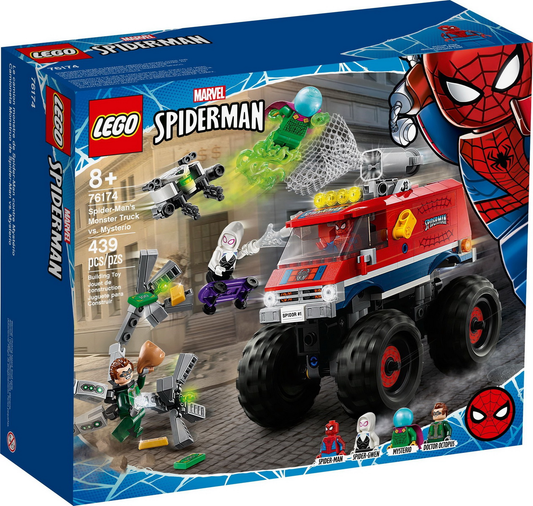 LEGO Marvel Superheroes Spider-Man's Monster Truck vs Mysterio Set #76174 BRAND NEW