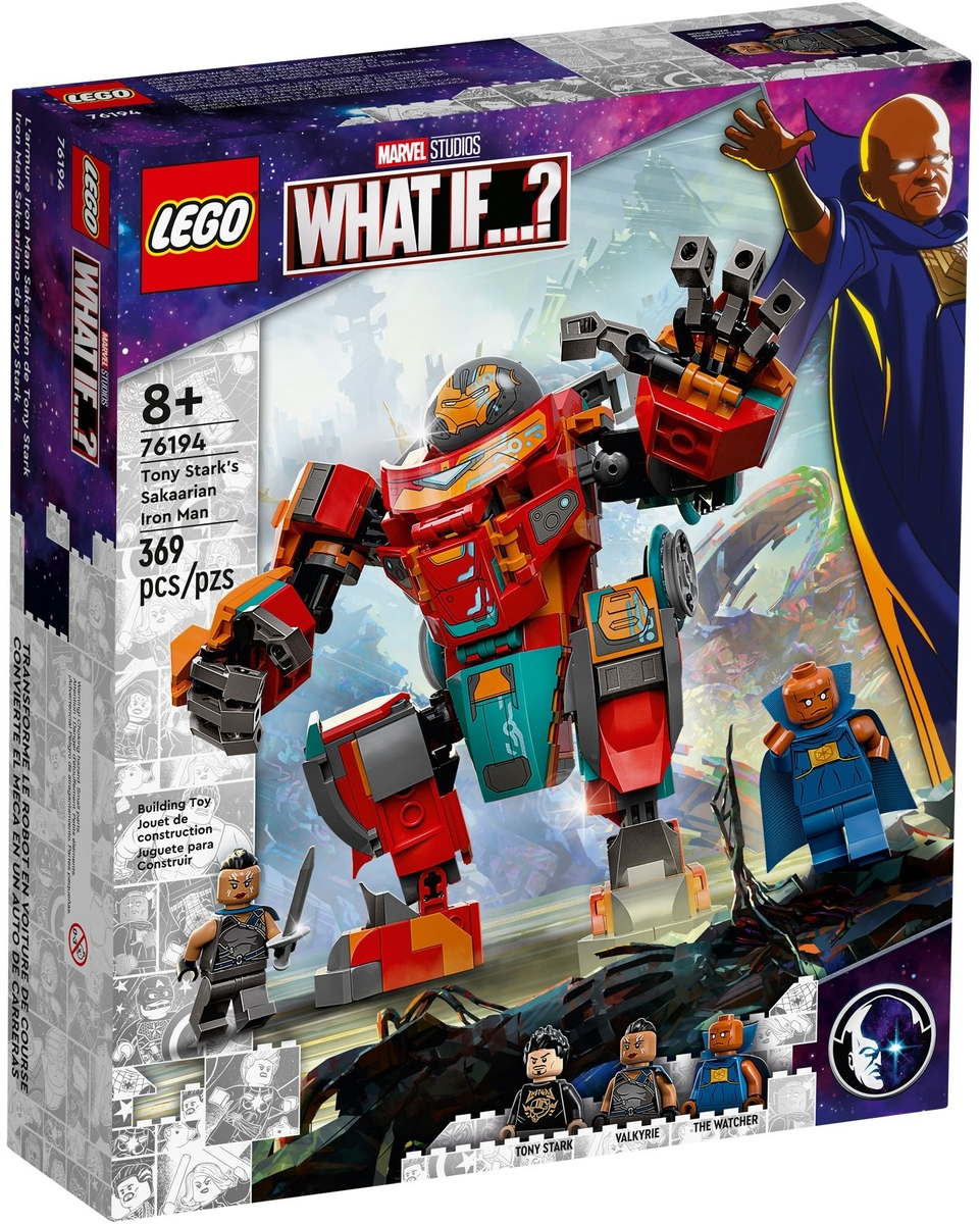 LEGO Marvel Superheroes Tony Stark's Sakaarian Iron Man Set #76194 BRAND NEW IN BOX