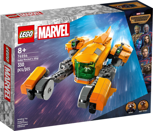 LEGO Marvel Superheroes Baby Rocket's Ship Set #76254 BRAND NEW