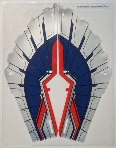 LEGO Marvel Superheroes Plastic Wings For Captain America Construction Figure