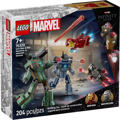 LEGO Super Heroes Iron Man & War Machine vs. Hammer Drones Set #76320 BRAND NEW IN BOX