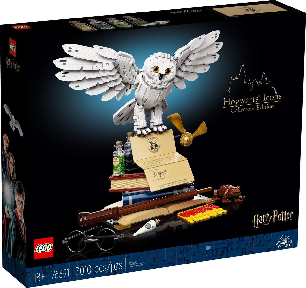 LEGO Harry Potter Hogwarts Icons - Collector's Edition - Set #76391 BRAND NEW