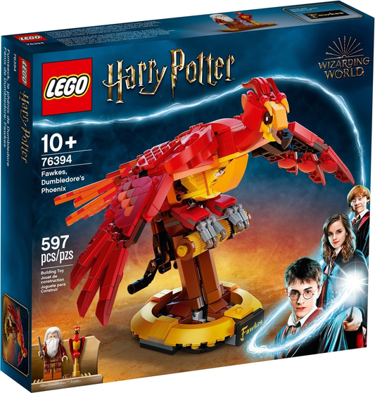 LEGO Harry Potter Fawkes, Dumbledore's Phoenix Set #76394 BRAND NEW IN BOX