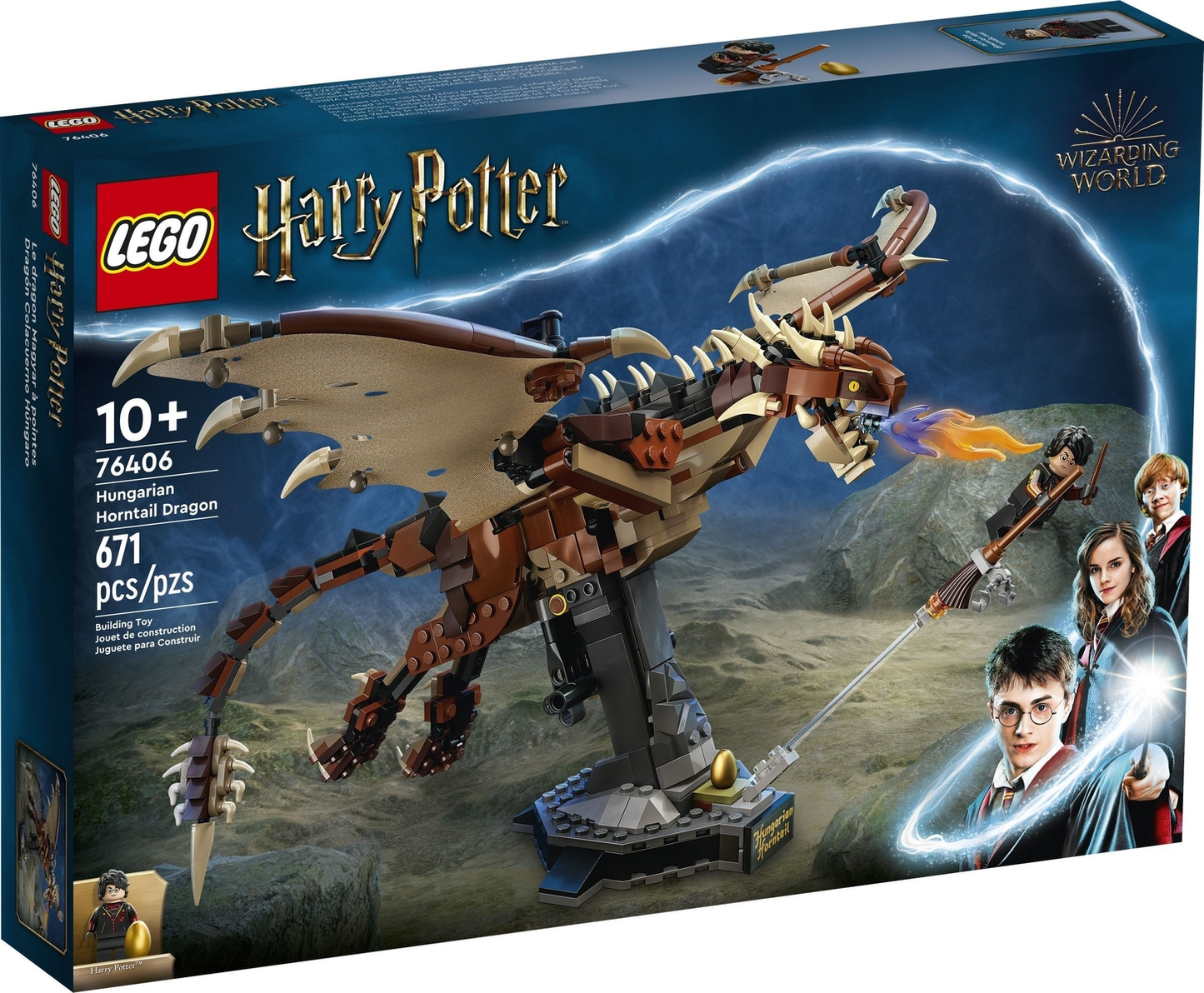 LEGO Harry Potter Hungarian Horntail Set #76406 BRAND NEW IN BOX
