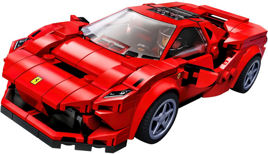 LEGO Speed Champions Ferrari F8 Tributo Set #76895 Includes Instructions and Minifigure