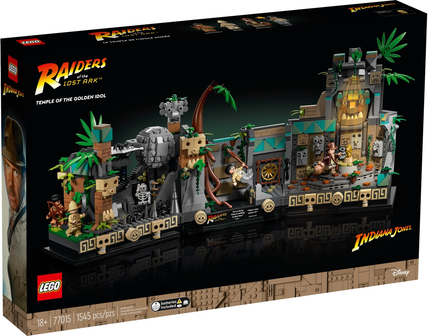 LEGO Indiana Jones Temple of the Golden Idol Set #77015 BRAND NEW IN BOX