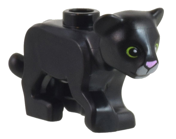 LEGO Animal Black Cat / Lion Baby Cub
